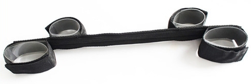 Barre plate avec 4 Menottes Scratch 45cm – Image 4