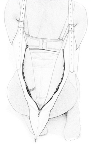 Camisole Strict Leather Zipper – Image 4