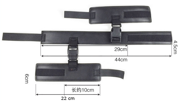 Collier à clips avec Menottes de poignets – Image 4