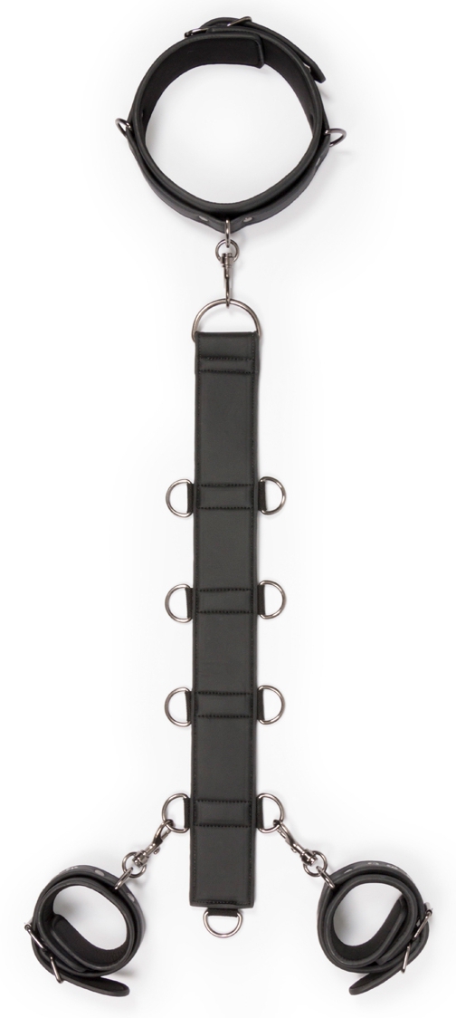 Collier et menottes Restraint Set Simili – Image 4