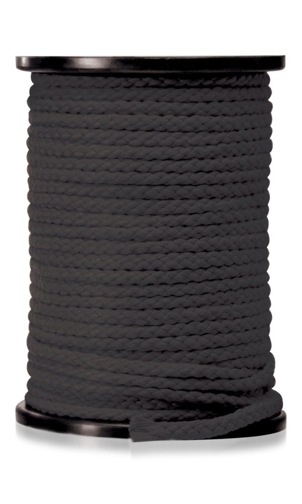 Corde Bondage 7mm x 61 mètres Noir