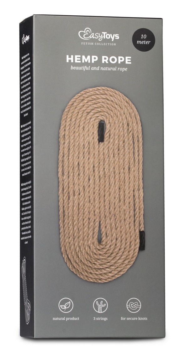 Corde en fibres de chanvre 10M – Image 2