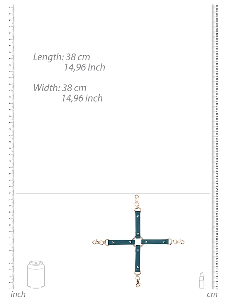 Hogtie pour Menottes Connector Bleu – Image 3