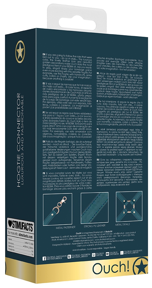 Hogtie pour Menottes Connector Bleu – Image 4