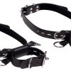 Menottes pour Cuisses Kneeling Cuffs noires – Image 4